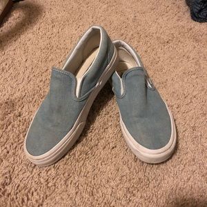 GUC denim Vans slip ons
